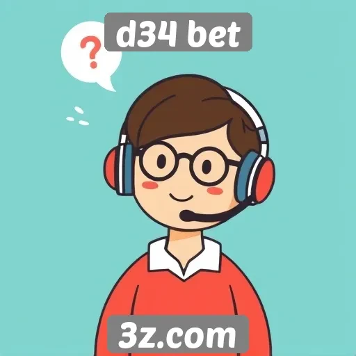 Como funciona o suporte ao cliente no d34 bet
